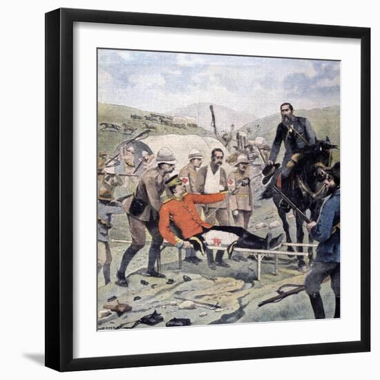 General Methuen Surrendering to De La Rey, 2nd Boer War, 7 March 1902-null-Framed Premium Giclee Print