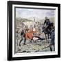 General Methuen Surrendering to De La Rey, 2nd Boer War, 7 March 1902-null-Framed Giclee Print