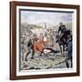 General Methuen Surrendering to De La Rey, 2nd Boer War, 7 March 1902-null-Framed Giclee Print