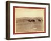 General Miles and Staff-John C. H. Grabill-Framed Giclee Print