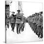 General Mola Inspecting the Civil Guard; Spanish Civil War-null-Stretched Canvas