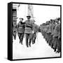 General Mola Inspecting the Civil Guard; Spanish Civil War-null-Framed Stretched Canvas