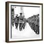 General Mola Inspecting the Civil Guard; Spanish Civil War-null-Framed Art Print