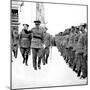 General Mola Inspecting the Civil Guard; Spanish Civil War-null-Mounted Art Print