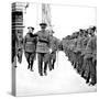 General Mola Inspecting the Civil Guard; Spanish Civil War-null-Stretched Canvas