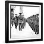 General Mola Inspecting the Civil Guard; Spanish Civil War-null-Framed Art Print