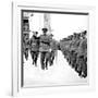 General Mola Inspecting the Civil Guard; Spanish Civil War-null-Framed Art Print