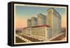 General Motors Building, Detroit, Michigan-null-Framed Stretched Canvas