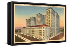 General Motors Building, Detroit, Michigan-null-Framed Stretched Canvas