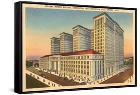 General Motors Building, Detroit, Michigan-null-Framed Stretched Canvas