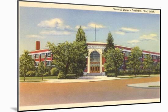 General Motors Institute, Flint, Michigan-null-Mounted Art Print