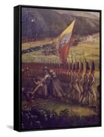 General Narino's Troops-null-Framed Stretched Canvas