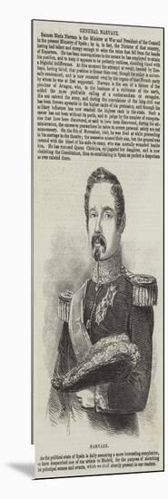 General Narvaez-null-Mounted Giclee Print