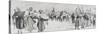 General Oreste Baratieri and Giuseppe Arimondi's Return to Massawa, 1895-null-Stretched Canvas