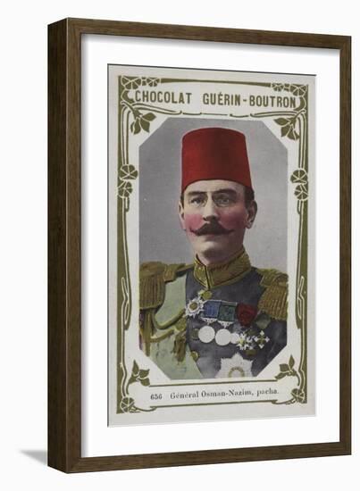 General Osman-Nazim, Pacha-null-Framed Giclee Print