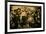 General Pancho Villa (1878-1923) and Emiliano Zapata with Comrades in the National Palace, Mexico?-null-Framed Photographic Print