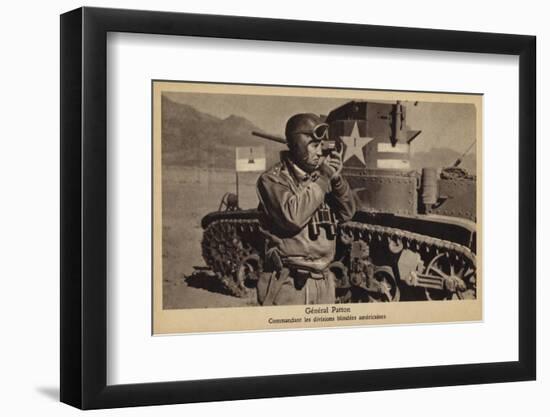 General Patton-null-Framed Photographic Print