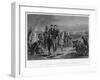 General Pepperell at the Siege of Louisburg, Canada, 18th Century-W Ridgeway-Framed Giclee Print