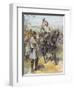 General Pickett Taking the Order to Charge from General Longstreet, Battle of Gettysburg, 3rd…-Henry Alexander Ogden-Framed Giclee Print