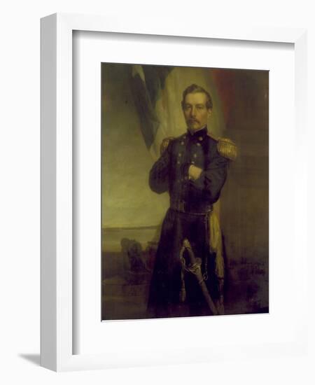 General Pierre G.T. Beauregard, 1861-George Peter Alexander Healy-Framed Giclee Print