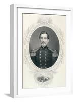 General Pierre Gustave Toutant Beauregard from "The History of the United States"-null-Framed Giclee Print