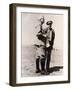 General Pietro Badoglio with General Magliocco, 1935, Ethiopian War-null-Framed Giclee Print