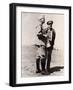 General Pietro Badoglio with General Magliocco, 1935, Ethiopian War-null-Framed Giclee Print