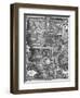 General Plan of the Town and Chateau of Versailles, with Its Gardens, Forests and Fountains-Pierre Lepautre-Framed Giclee Print