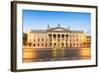 General Post Office Building at Dusk, Dublin, County Dublin, Republic of Ireland, Europe-Chris Hepburn-Framed Photographic Print