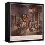 General Post Office, Lombard Street, London, 1827-Charles Hunt-Framed Stretched Canvas