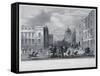 General Post Office, London, C1835-John Woods-Framed Stretched Canvas