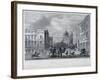 General Post Office, London, C1835-John Woods-Framed Giclee Print