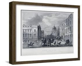 General Post Office, London, C1835-John Woods-Framed Giclee Print