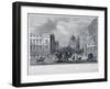 General Post Office, London, C1835-John Woods-Framed Giclee Print