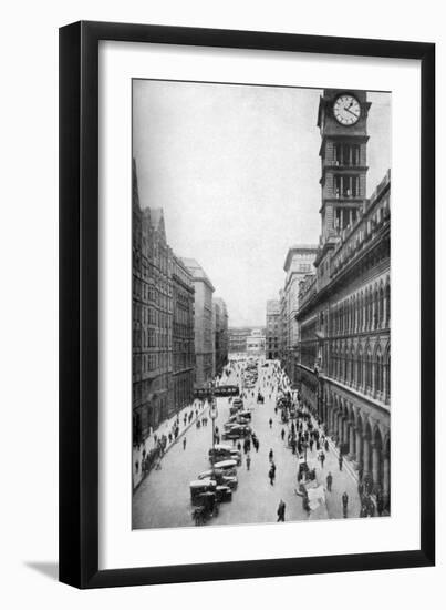 General Post Office, Martin Place, Sydney, New South Wales, Australia, C1924-null-Framed Giclee Print