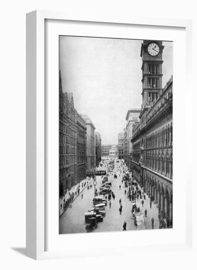 General Post Office, Martin Place, Sydney, New South Wales, Australia, C1924-null-Framed Giclee Print