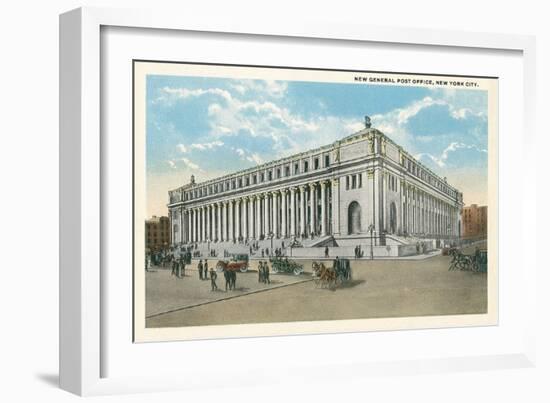 General Post Office, New York City-null-Framed Art Print