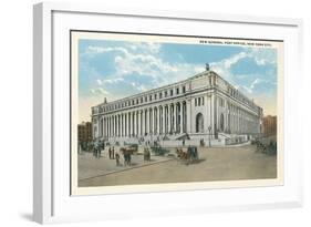 General Post Office, New York City-null-Framed Art Print