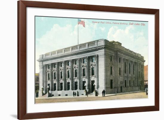 General Post Office, Salt Lake City-null-Framed Art Print