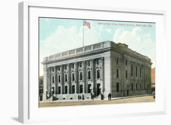 General Post Office, Salt Lake City-null-Framed Art Print