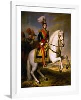 General Prim, 19th Century, Spanish School-Antonio Maria Esquivel-Framed Giclee Print