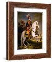 General Prim, 19th Century, Spanish School-Antonio Maria Esquivel-Framed Giclee Print