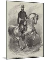 General Prim, Commanding the Second Corps of the Spanish Army in Morocco-null-Mounted Giclee Print