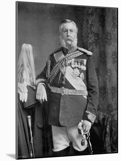 General Prince Edward of Saxe-Weimar, 1896-Elliott & Fry-Mounted Giclee Print