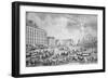 General Public Enjoying Madison Square by Frank M. Gregory-null-Framed Giclee Print
