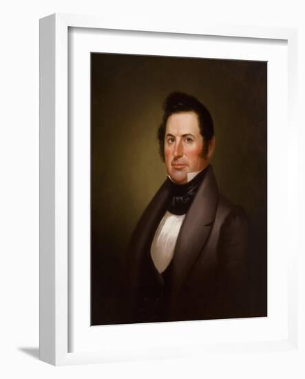 General Richard Gentry, 1837-George Caleb Bingham-Framed Giclee Print