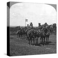 General Rimington, Sir Pertab Singh and the Rajah of Rutlam, France, 1900s-Crown-Stretched Canvas