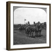 General Rimington, Sir Pertab Singh and the Rajah of Rutlam, France, 1900s-Crown-Framed Giclee Print