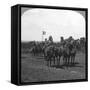 General Rimington, Sir Pertab Singh and the Rajah of Rutlam, France, 1900s-Crown-Framed Stretched Canvas