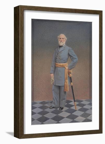 General Robert E. Lee, 1865-70-Bendann-Framed Giclee Print